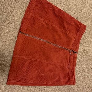 Corduroy skirt